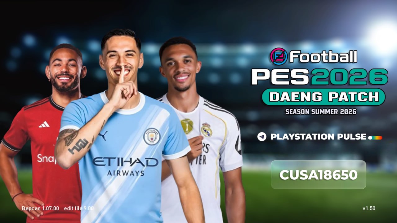 eFootball PES 21 DAENG PATCH SEASON SUMMER 2026 v1.50